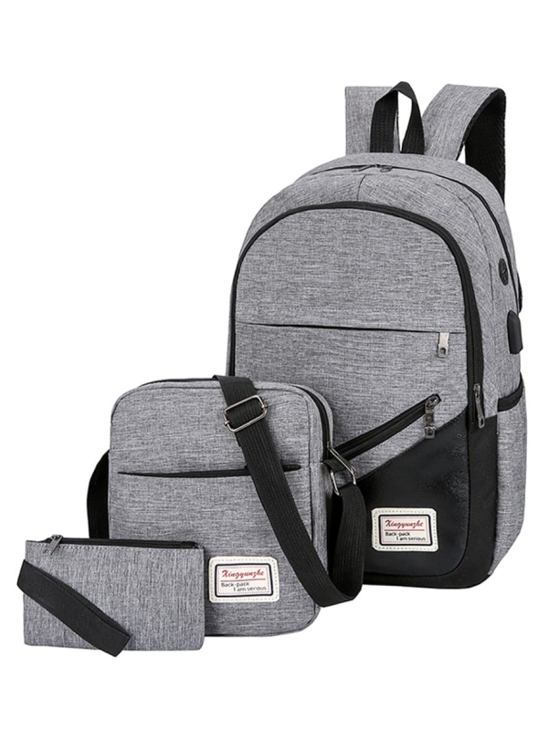 SET MOCHILA MOD. STREET, PLOMO_01