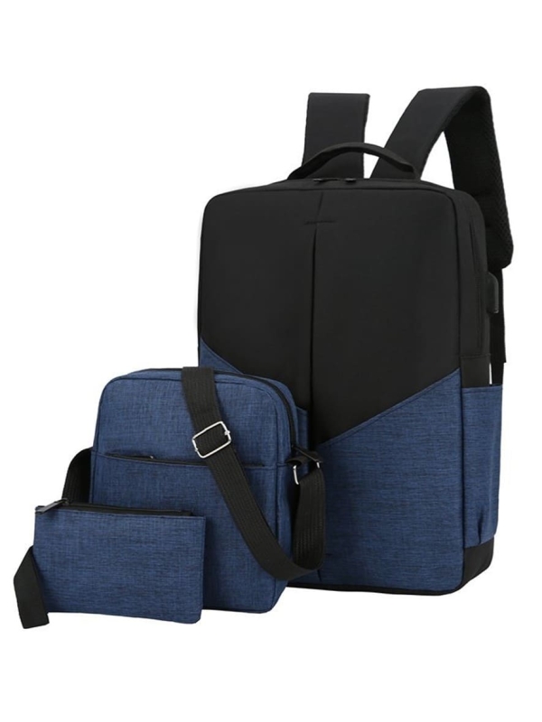 SET MOCHILA MOD. DETROIT, AZUL-NEGRO_01