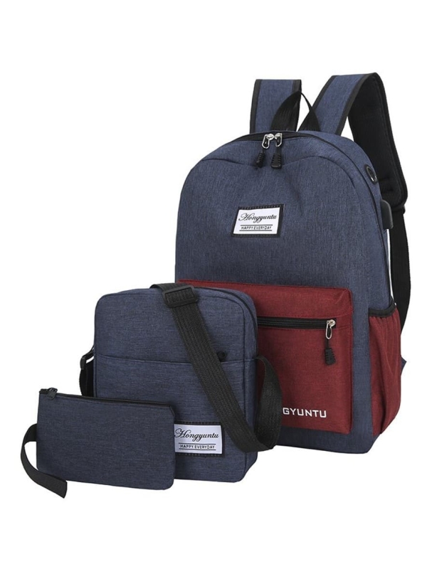 SET MOCHILA MOD. UNIVERSITY, AZUL-ROJO_01